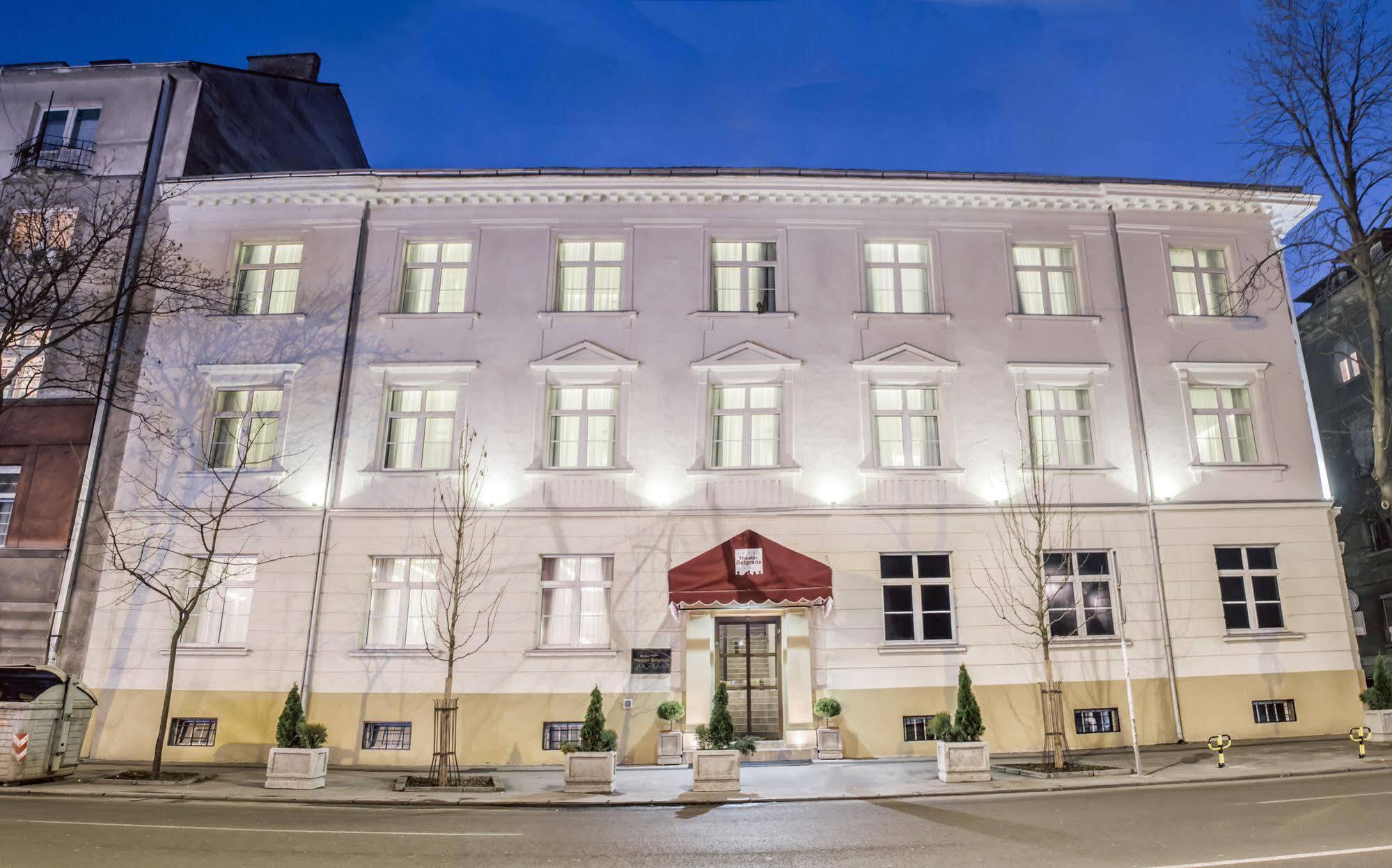Hotel Theater Belgrade Garni Exterior foto